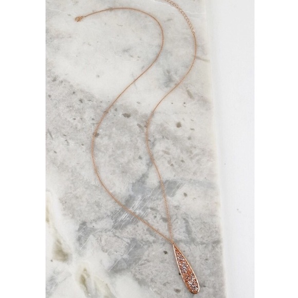 ✨SALE✨LAST1✨5⭐️NEW! GLITTER STONE PENDANT NECKLACE - Picture 7 of 8